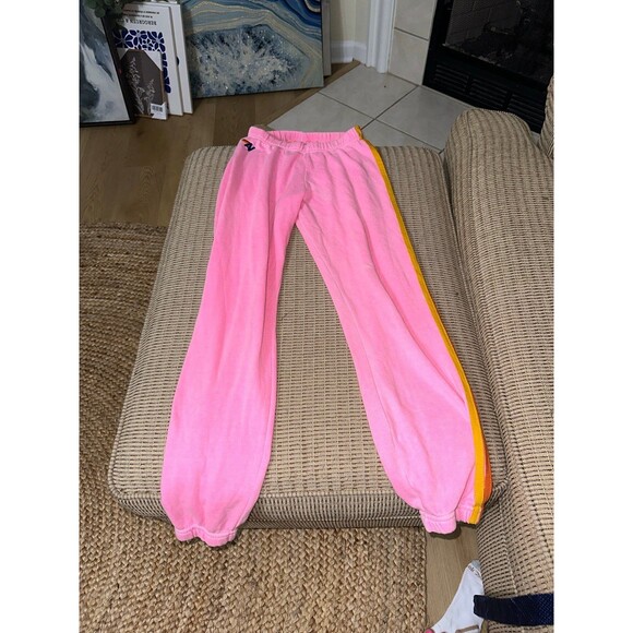Aviator nation pink sweatpants - Picture 1 of 8